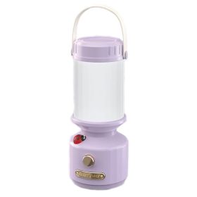 LED Bedside Night Light Camping Decorative Ambient Light (Type: Camping Lamp, Color: Purple)